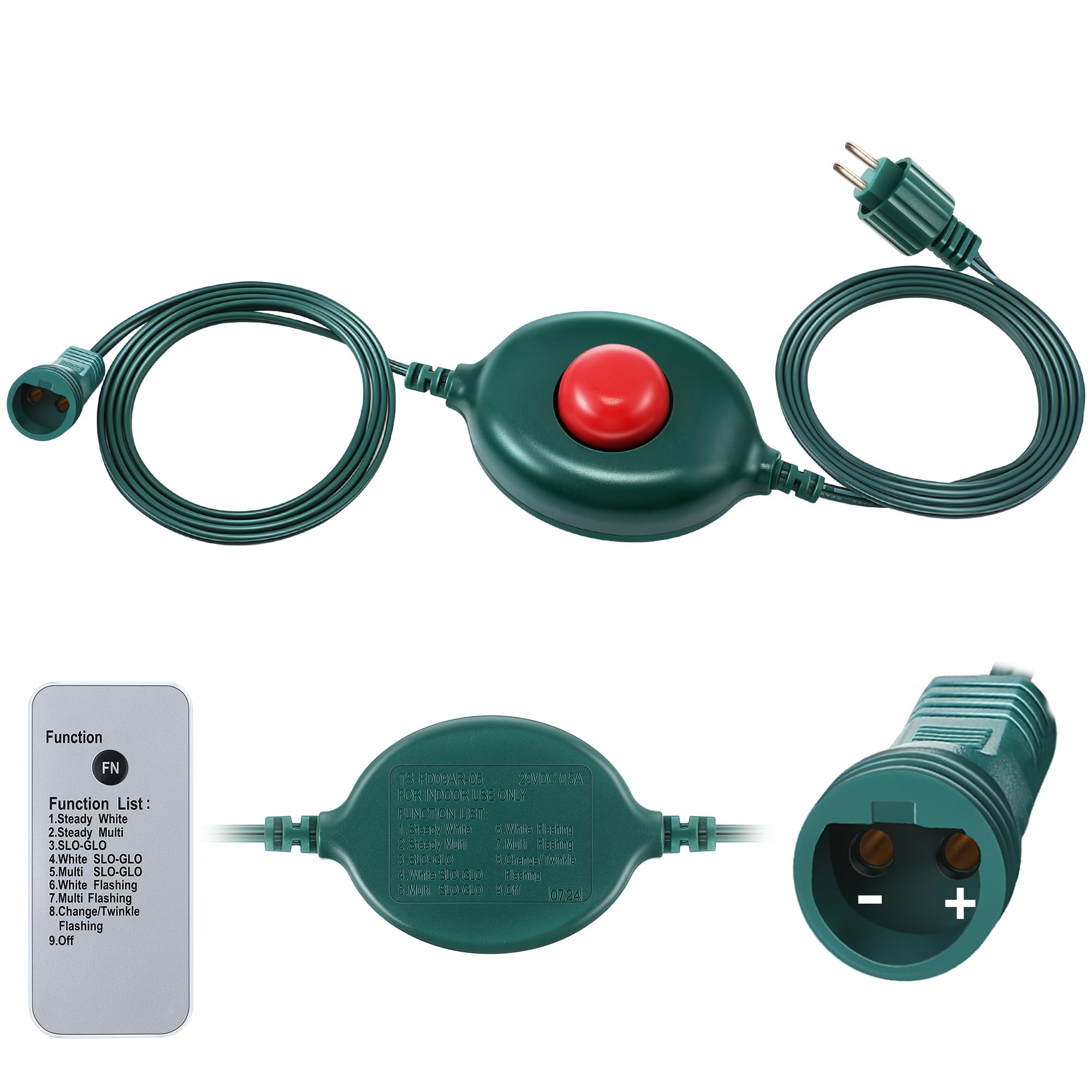 Amazon.com: Meonum 1/2 inch Plug Power Cord for Christmas Tree